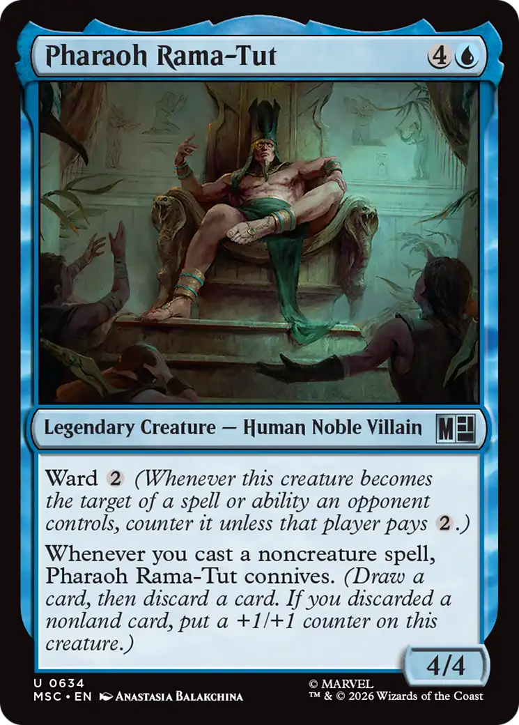 Pharaoh Rama-Tut [Marvel Super Heroes Commander] | Chromatic Games