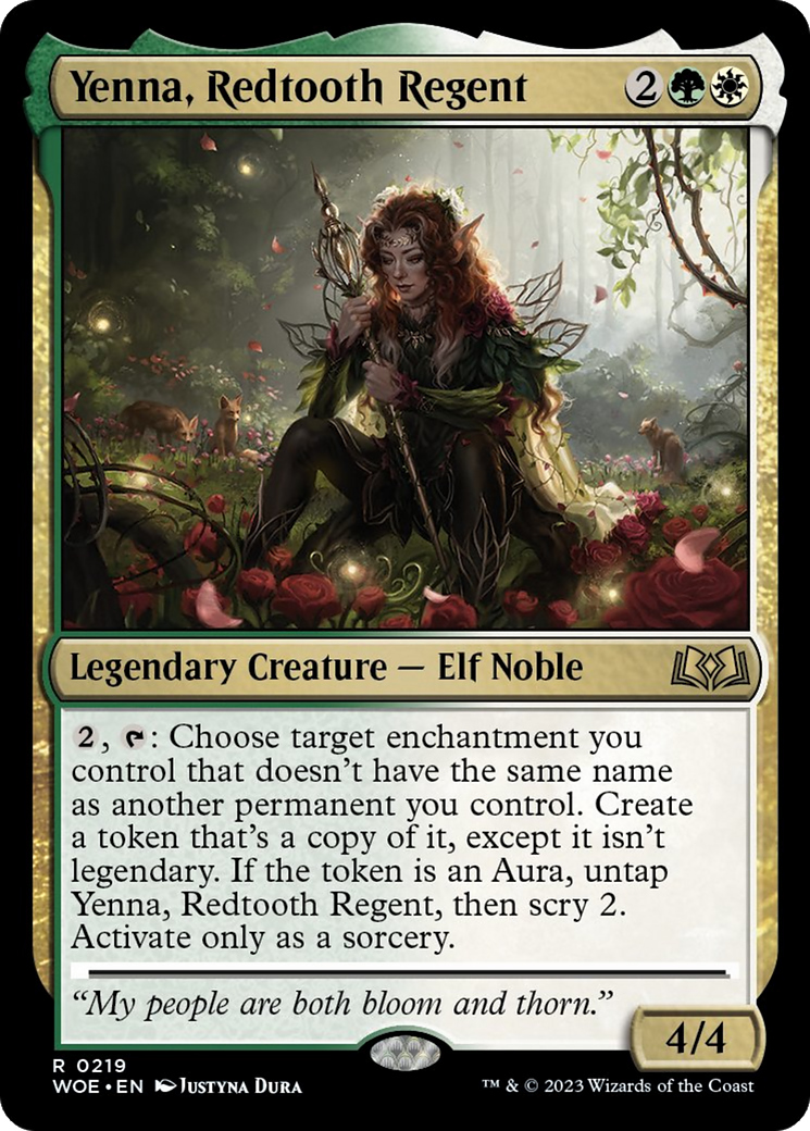 Yenna, Redtooth Regent [Wilds of Eldraine] | Chromatic Games