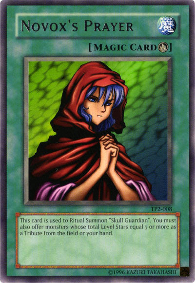 Novox's Prayer [TP2-008] Rare | Chromatic Games