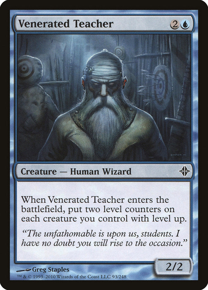 Venerated Teacher 93/248 (Rise of the Eldrazi)  | Chromatic Games