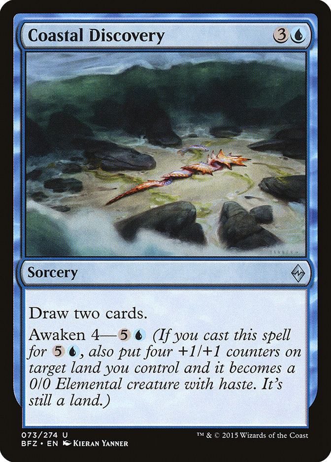 Coastal Discovery 73/274 (Battle for Zendikar)  | Chromatic Games