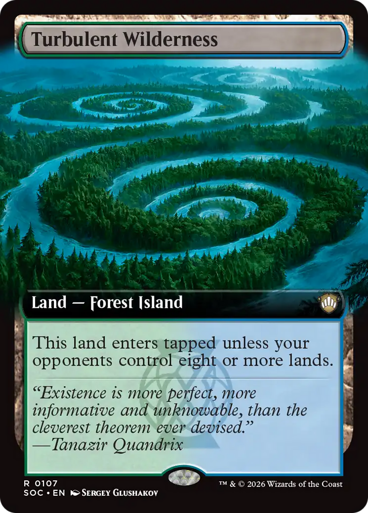 Turbulent Wilderness (Extended Art) [Secrets of Strixhaven Commander] | Chromatic Games