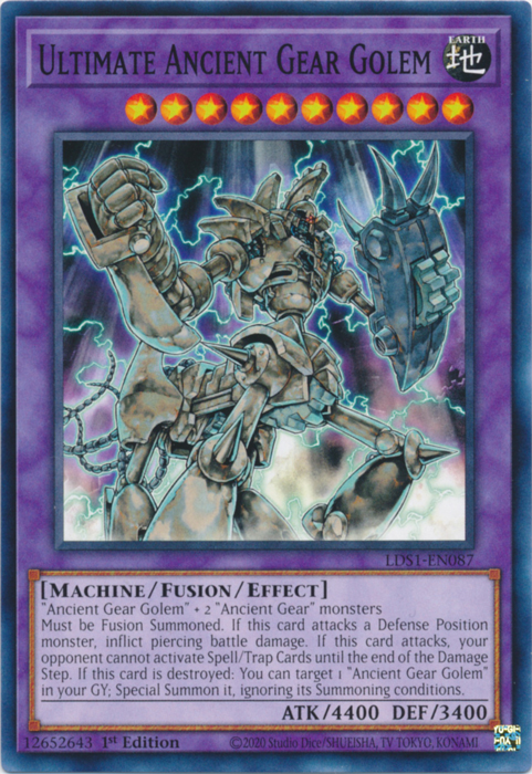 Ultimate Ancient Gear Golem [LDS1-EN087] Common | Chromatic Games