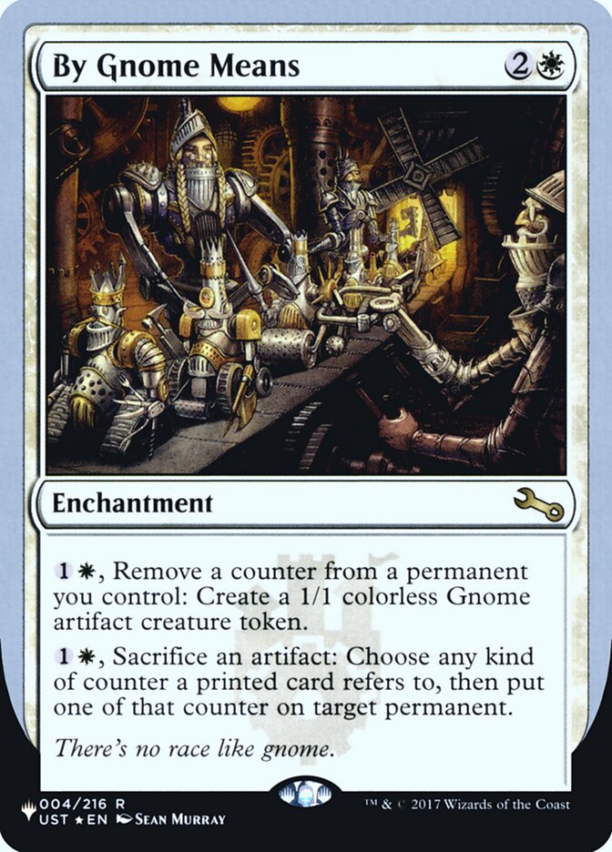 By Gnome Means (Unfinity Foil Edition) [The List] | Chromatic Games
