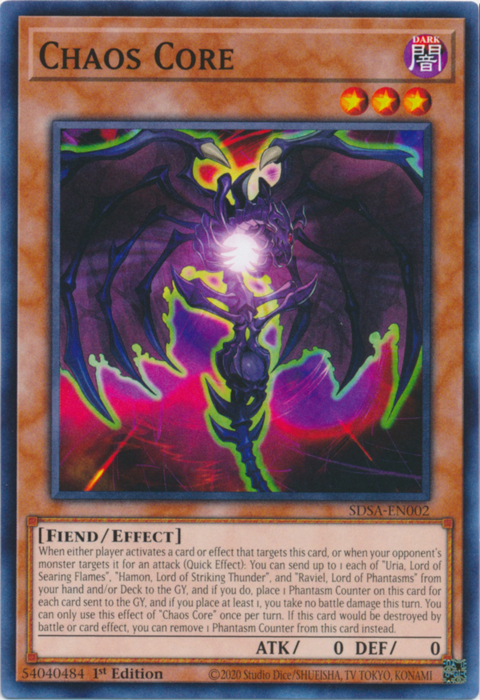 Chaos Core [SDSA-EN002] Common | Chromatic Games