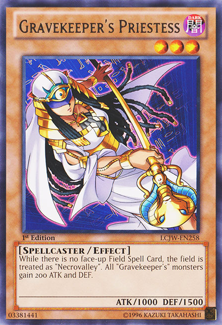 Gravekeeper's Priestess [LCJW-EN258] Rare | Chromatic Games