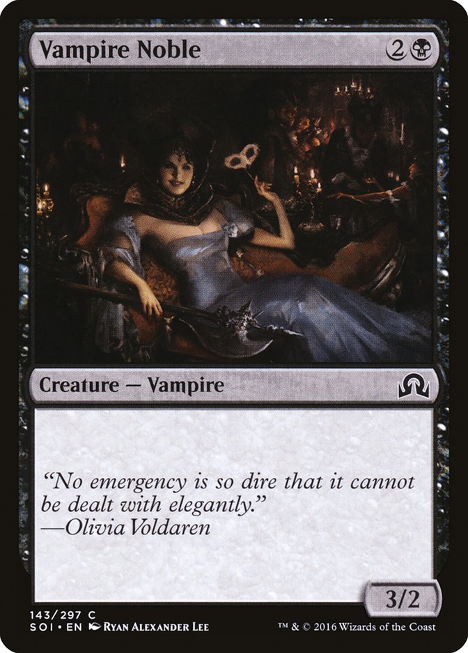 Vampire Noble 143/297 (Shadows over Innistrad)  | Chromatic Games