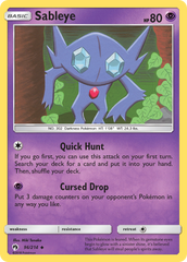 Sableye (96/214) [Sun & Moon: Lost Thunder] | Chromatic Games