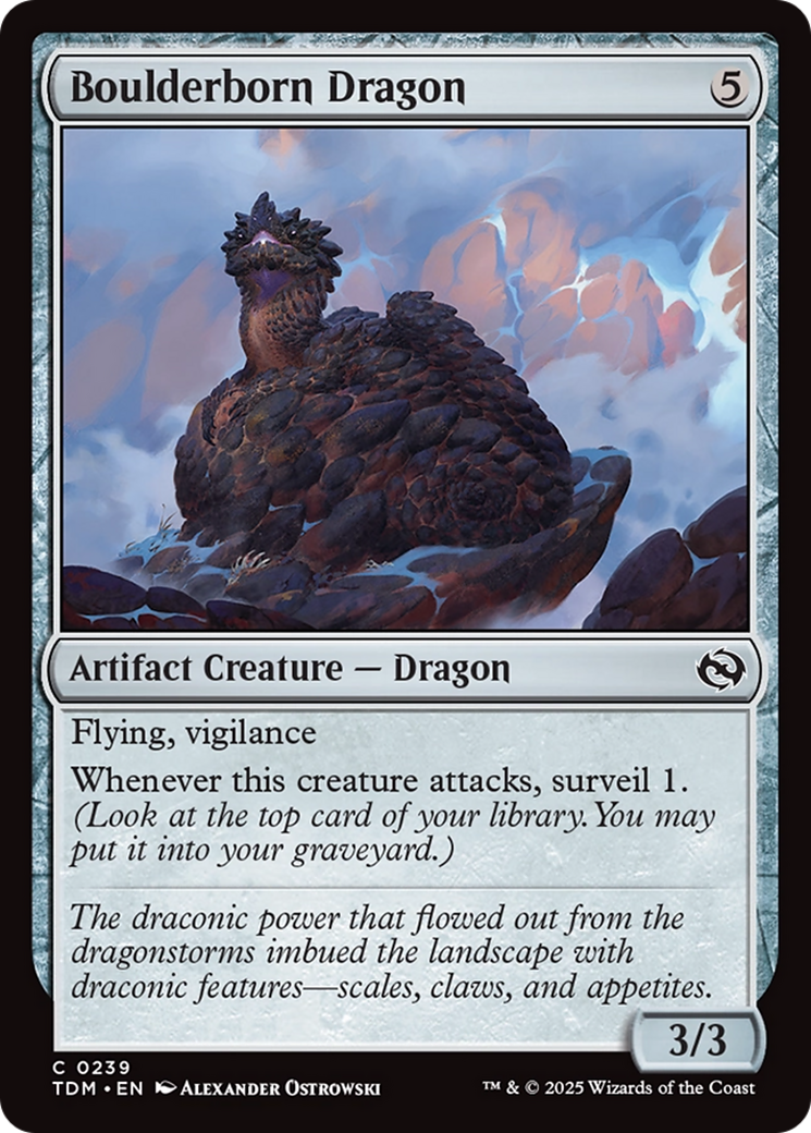 Boulderborn Dragon [Tarkir: Dragonstorm] | Chromatic Games
