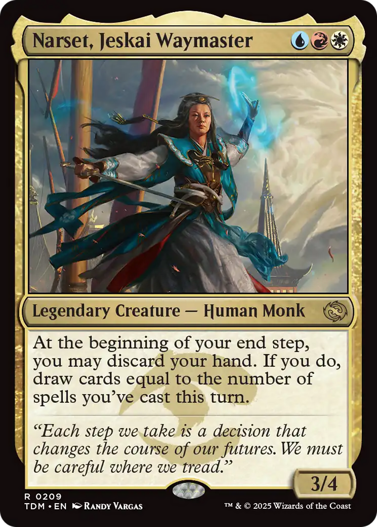 Narset, Jeskai Waymaster [Tarkir: Dragonstorm] | Chromatic Games