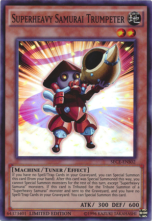 Superheavy Samurai Trumpeter [SECE-ENS02] Super Rare | Chromatic Games