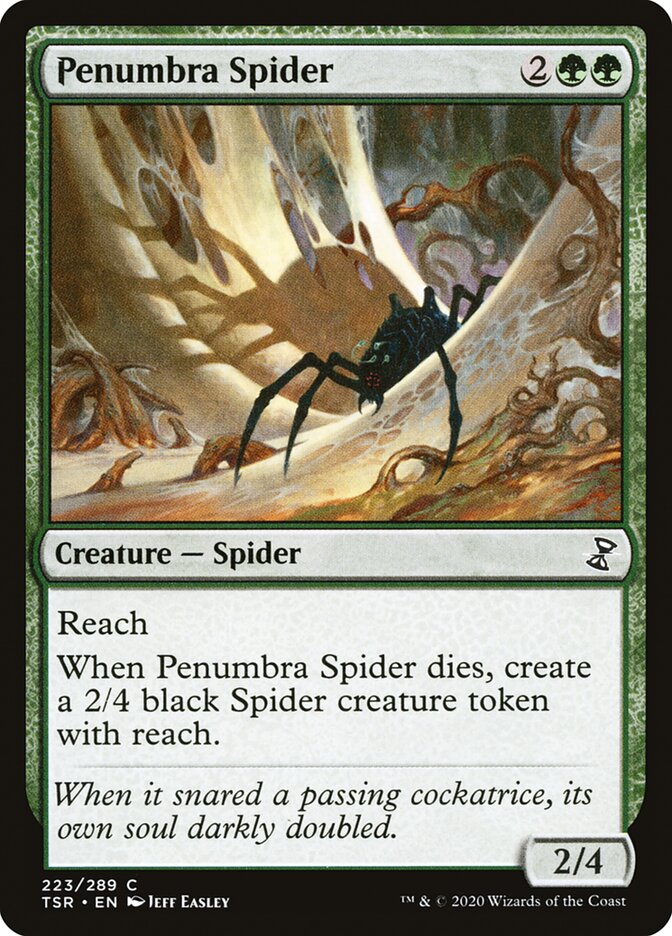 Penumbra Spider 223/289 (Time Spiral: Remastered)  | Chromatic Games
