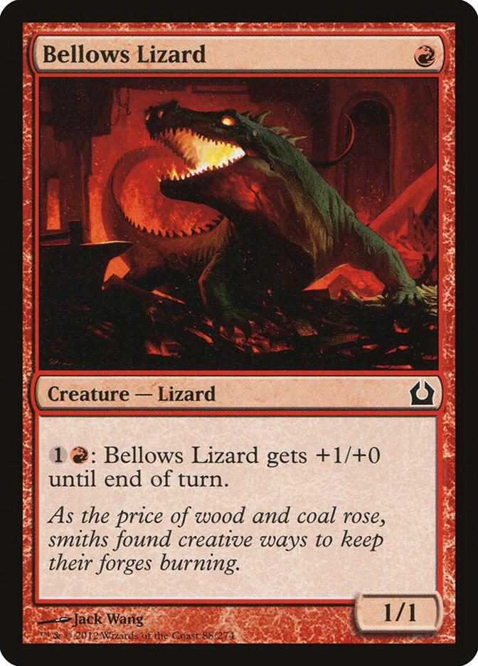 Bellows Lizard 88 (Return to Ravnica)  | Chromatic Games