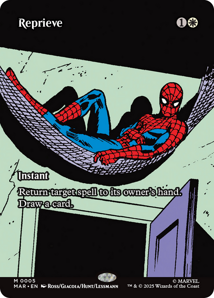 Reprieve (Borderless) [Marvel's Spider-Man: Eternal-Legal] | Chromatic Games