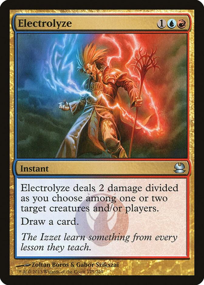 Electrolyze 175/229 (Modern Masters)  | Chromatic Games