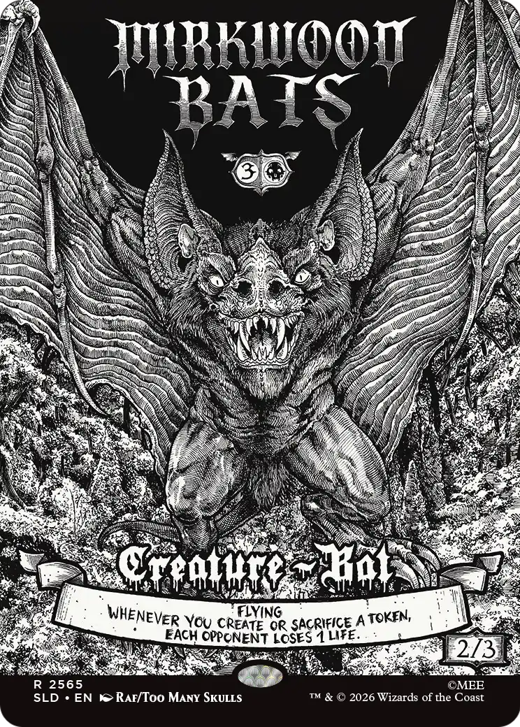 Mirkwood Bats [Secret Lair Drop Series] | Chromatic Games