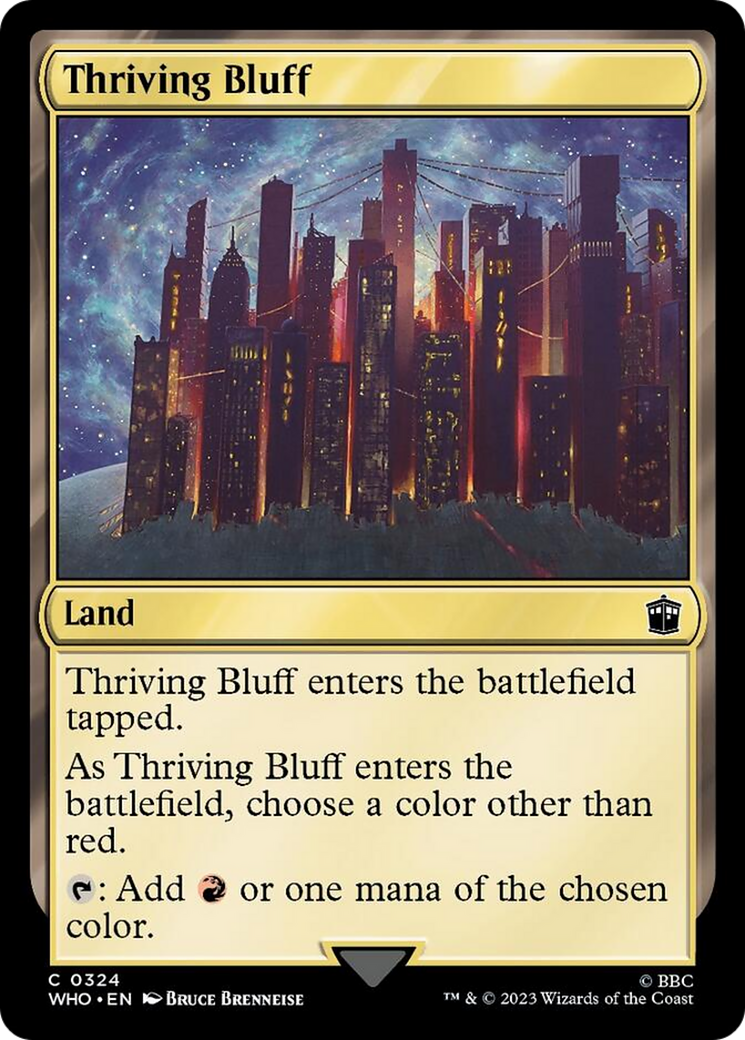 Thriving Bluff [Doctor Who] | Chromatic Games