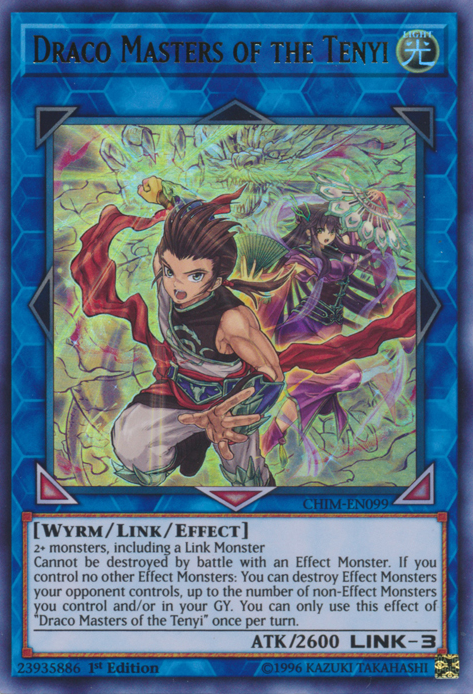 Draco Masters of the Tenyi [CHIM-EN099] Ultra Rare | Chromatic Games