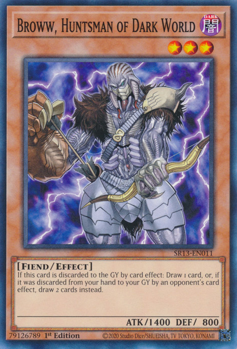 Broww, Huntsman of Dark World [SR13-EN011] Common | Chromatic Games