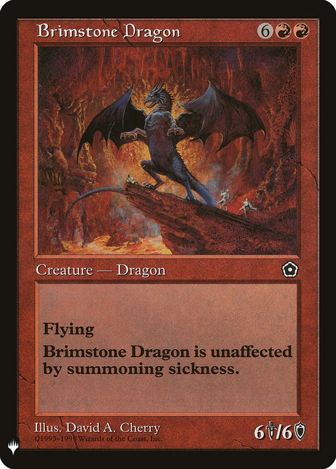 Brimstone Dragon [Mystery Booster] | Chromatic Games