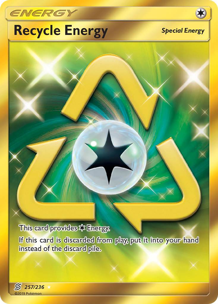 Recycle Energy (257/236) [Sun & Moon: Unified Minds] | Chromatic Games