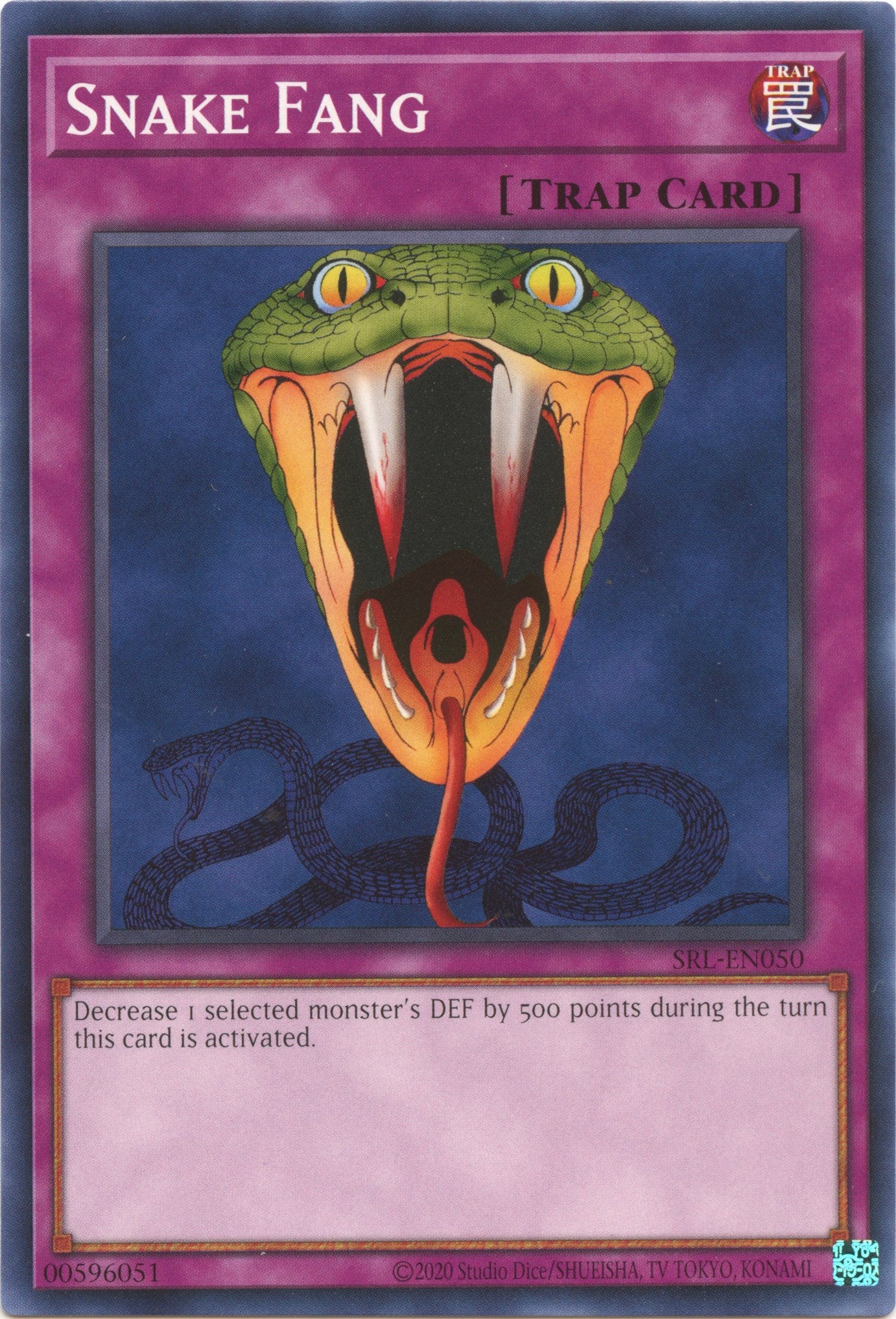 Snake Fang (25th Anniversary) [SRL-EN050] Common | Chromatic Games