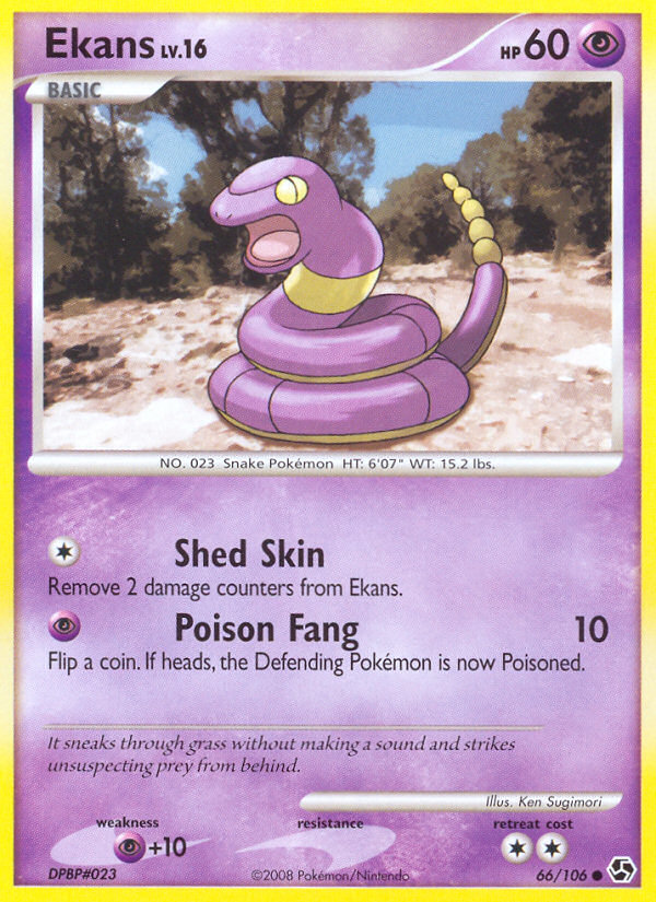 Ekans (66/106) [Diamond & Pearl: Great Encounters] | Chromatic Games