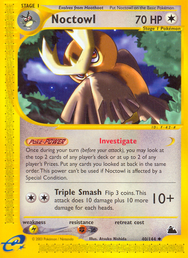 Noctowl (40/144) [Skyridge] | Chromatic Games