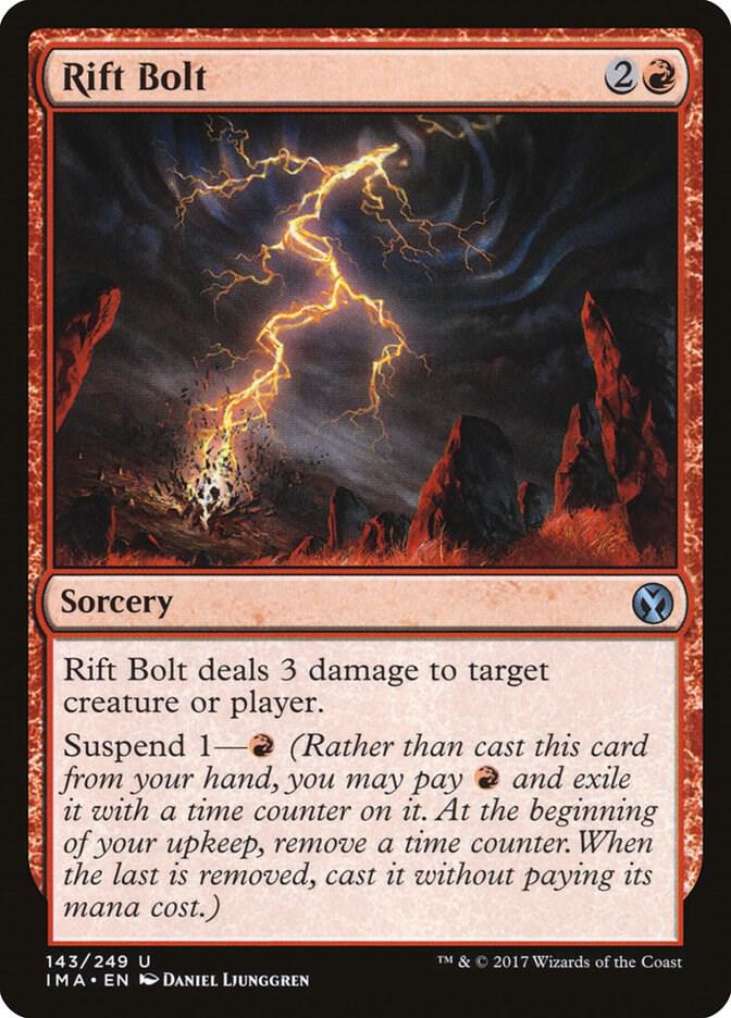 Rift Bolt 143/249 (Iconic Masters)  | Chromatic Games