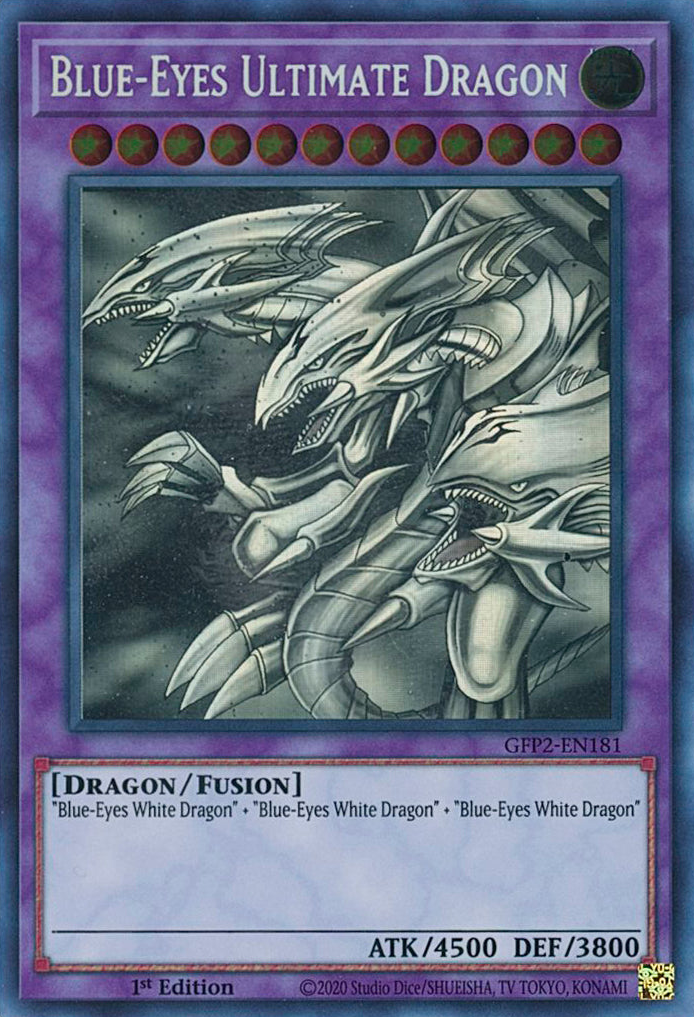 Blue-Eyes Ultimate Dragon [GFP2-EN181] Ghost Rare | Chromatic Games