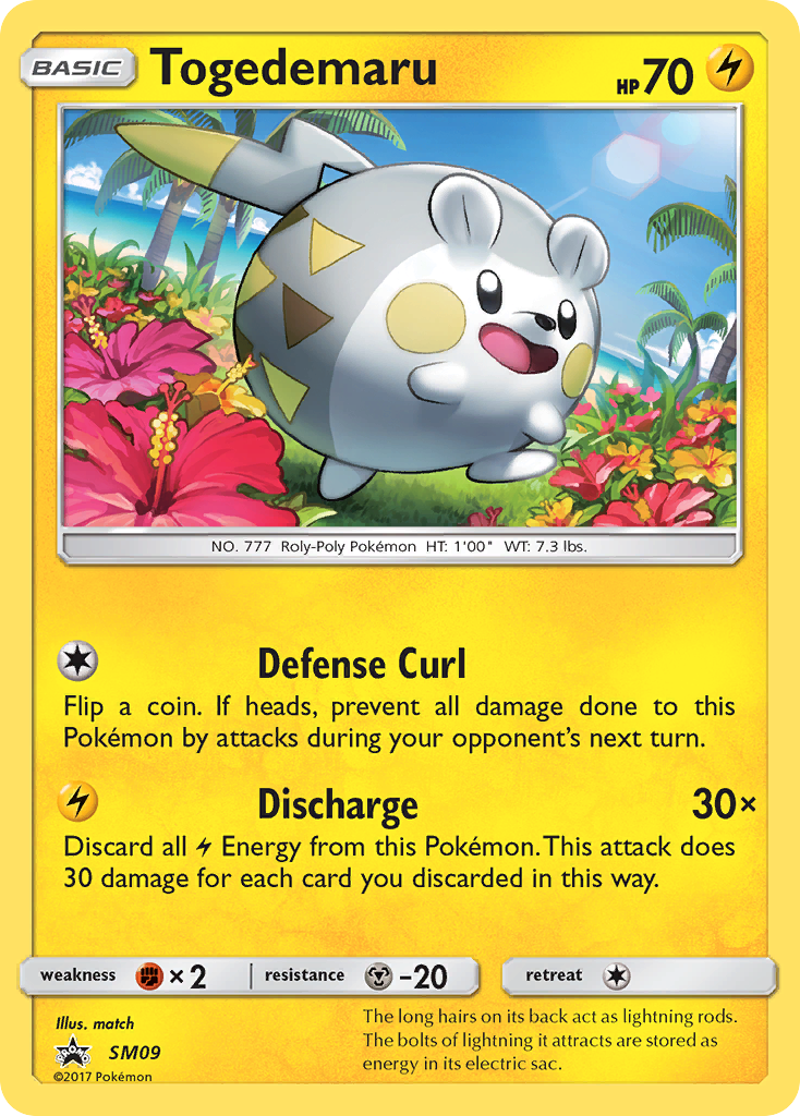 Togedemaru (SM09) [Sun & Moon: Black Star Promos] | Chromatic Games