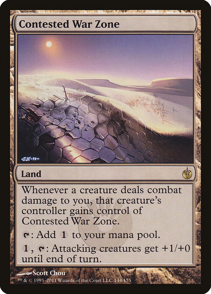 Contested War Zone 144/155 (Mirrodin Besieged)  | Chromatic Games