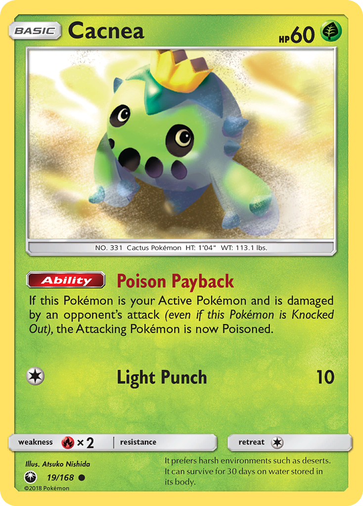 Cacnea (19/168) [Sun & Moon: Celestial Storm] | Chromatic Games