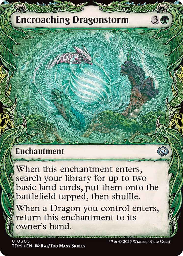Encroaching Dragonstorm (Showcase) [Tarkir: Dragonstorm] | Chromatic Games