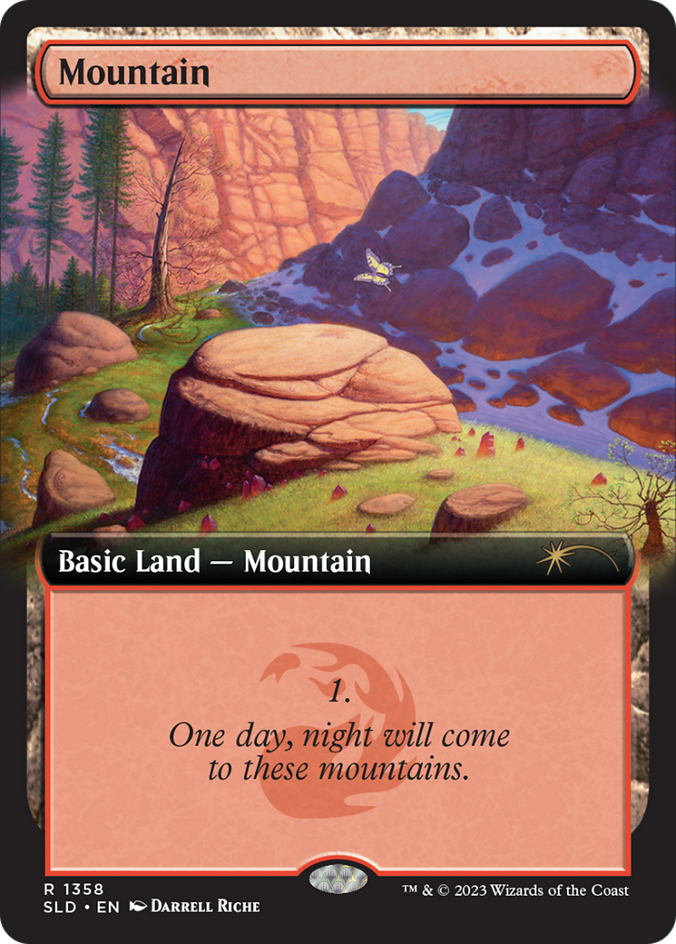 Mountain (1358) [Secret Lair Drop Series] | Chromatic Games