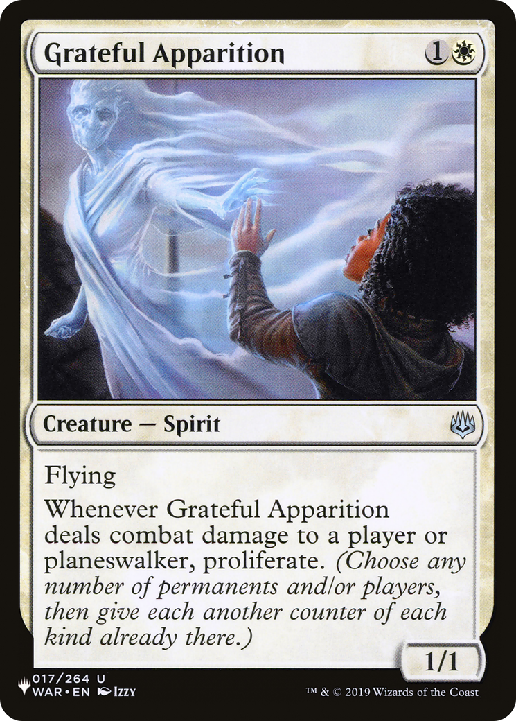 Grateful Apparition [The List Reprints] | Chromatic Games