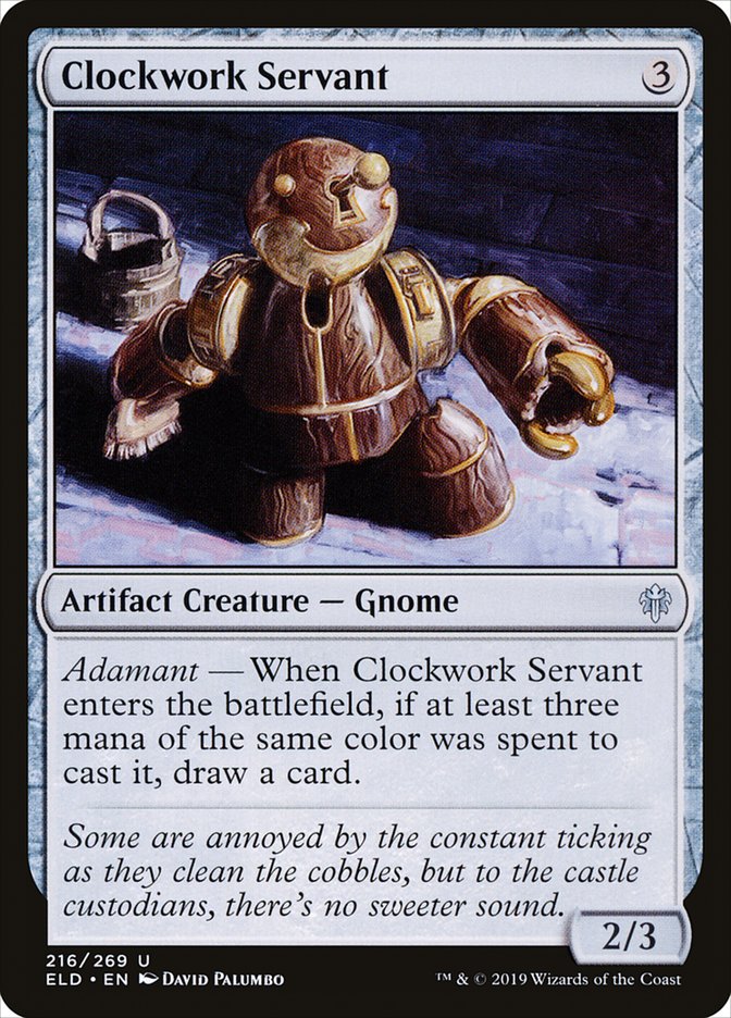 Clockwork Servant 216/269 (Throne of Eldraine)  | Chromatic Games