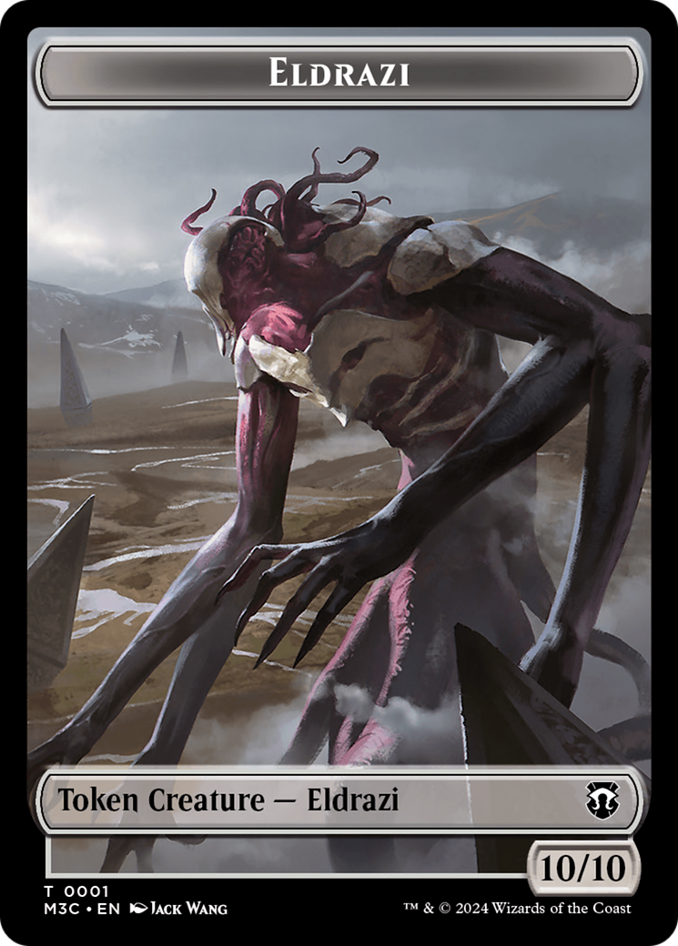 Eldrazi // Spirit Double-Sided Token [Modern Horizons 3 Commander Tokens] | Chromatic Games