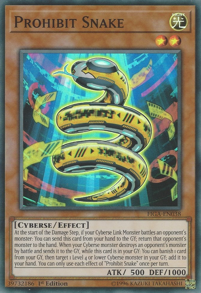 Prohibit Snake [FIGA-EN038] Super Rare | Chromatic Games