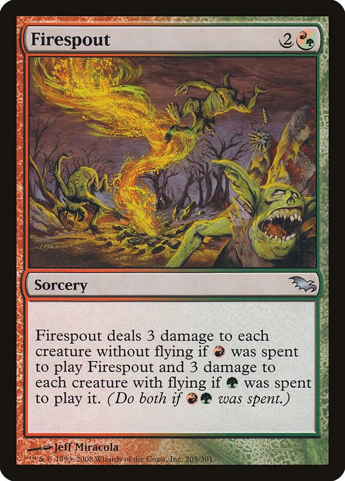 Firespout 205/301 (Shadowmoor)  | Chromatic Games
