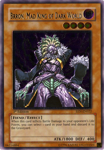 Brron, Mad King of Dark World [EEN-EN022] Ultimate Rare | Chromatic Games