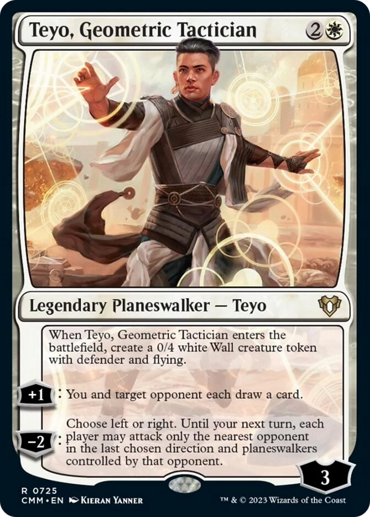 Teyo, Geometric Tactician [Commander Masters] | Chromatic Games