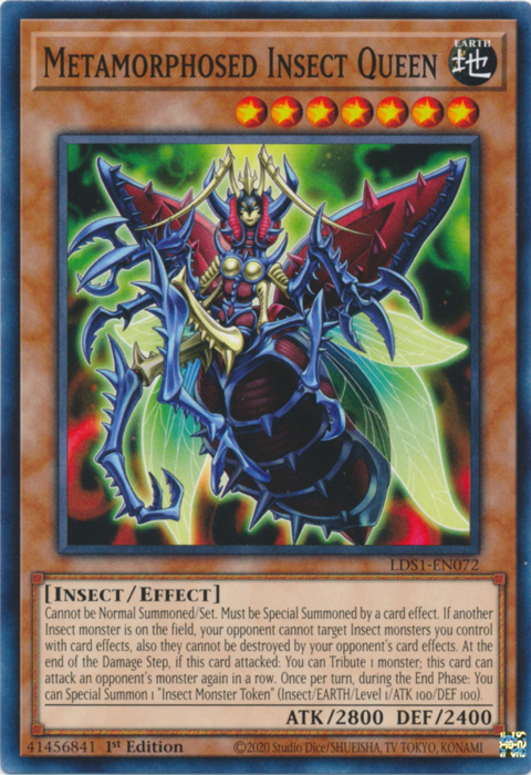 Metamorphosed Insect Queen [LDS1-EN072] Common | Chromatic Games