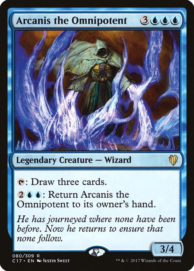 Arcanis the Omnipotent 80/309 (Commander 2017)  | Chromatic Games