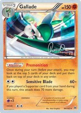 Gallade (84/162) (Infinite Force - Diego Cassiraga) [World Championships 2017] | Chromatic Games