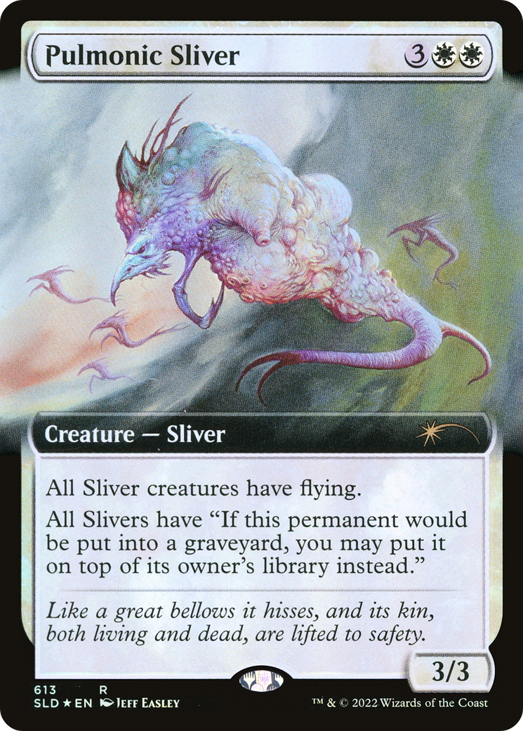 Pulmonic Sliver (Extended Art) [Secret Lair Drop Promos] | Chromatic Games