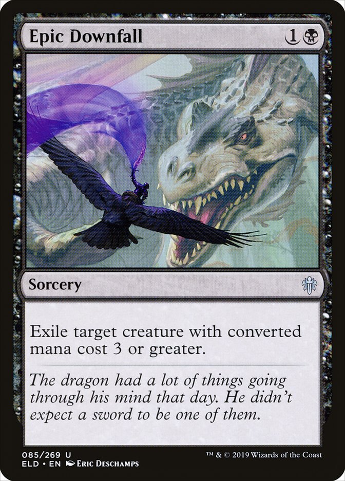 Epic Downfall 85/269 (Throne of Eldraine)  | Chromatic Games
