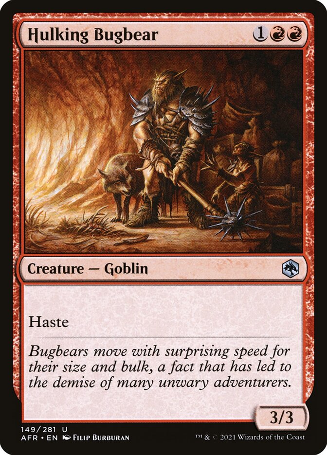 Hulking Bugbear 149 (Adventures in the Forgotten Realms)  | Chromatic Games
