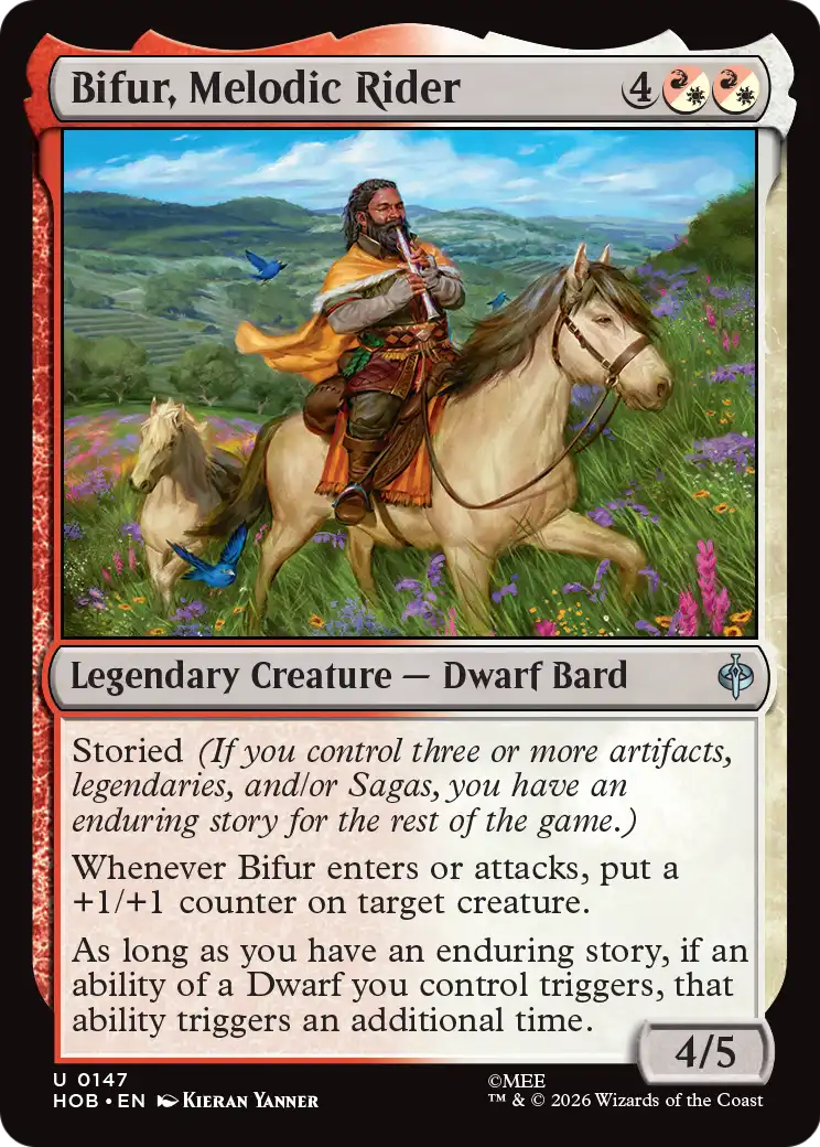 Bifur, Melodic Rider [The Hobbit] | Chromatic Games
