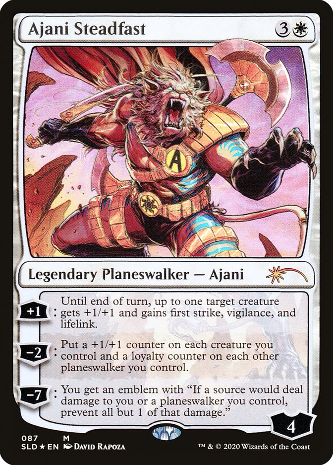 Ajani Steadfast [Secret Lair Drop Series] | Chromatic Games